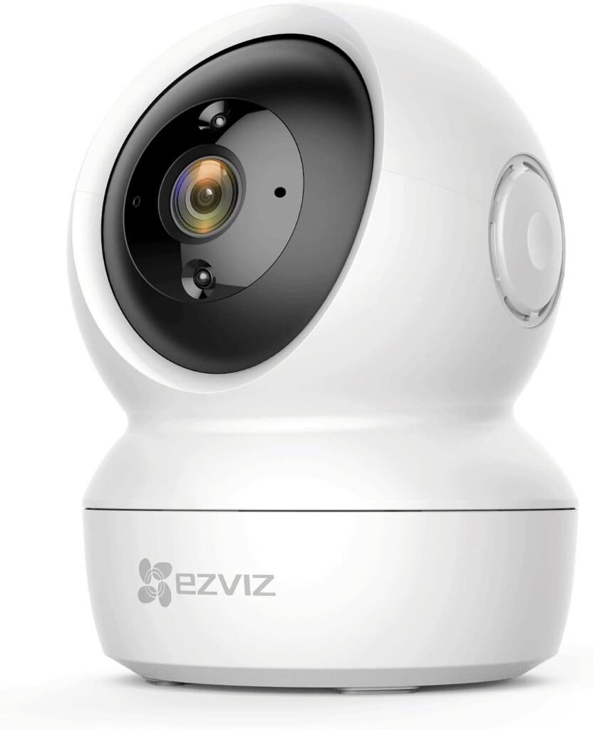 Amazon.com : EZVIZ Security Camera Pan/Tilt 1080P Indoor Dome, Smart IR Night Vision, Motion Detection, Auto Tracking, Baby/Pet Monitor, 2-Way Audio, Works with Alexa and Google(C6N) : Electronics